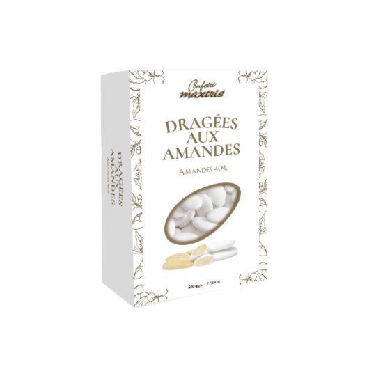Dragées aux Amandes 40% CONFETTI MAXTRIS