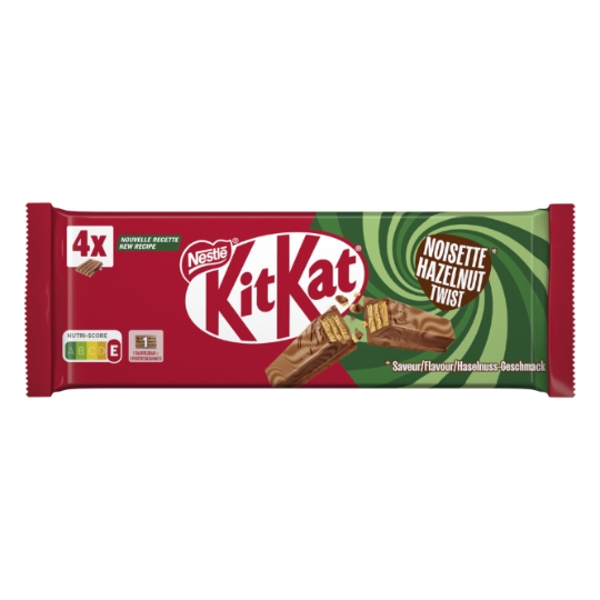 Barres Chocolatées Lait Noisette KITKAT
