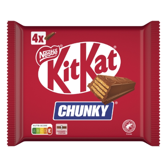 Barres Chocolatées Lait Chunky KITKAT