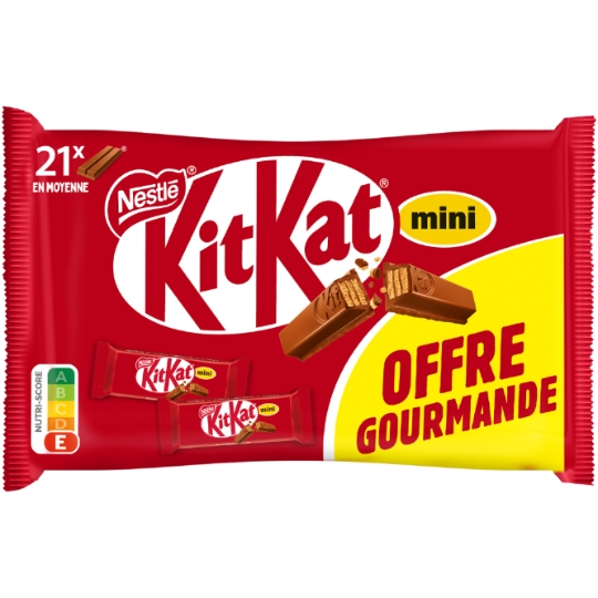 Barres Chocolatées Lait KITKAT