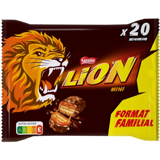 Barres Chocolatées Lait Caramel LION