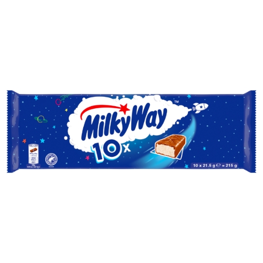 Barre Chocolatée x10 215g MILKY WAY