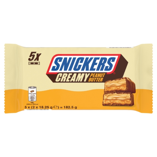 Barres chocolatées Beurre De Cacahuète Et Caramel SNICKERS