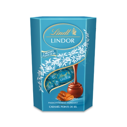 Assortiments de Chocolats Lait Caramel Pointe De Sel LINDT
