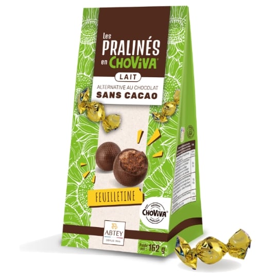 Pralinés Alternative Chocolat Boules Feuilletine Choviva ABTEY