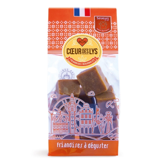 Friandises à Déguster Caramel Fondant au Beurre Salé Vanille COEUR DES LYS