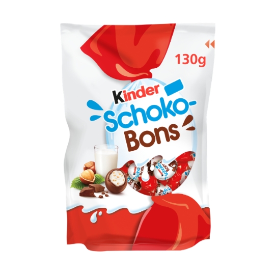 Bonbons Chocolat SCHOKOBONS au Lait et Eclats de Noisettes KINDER