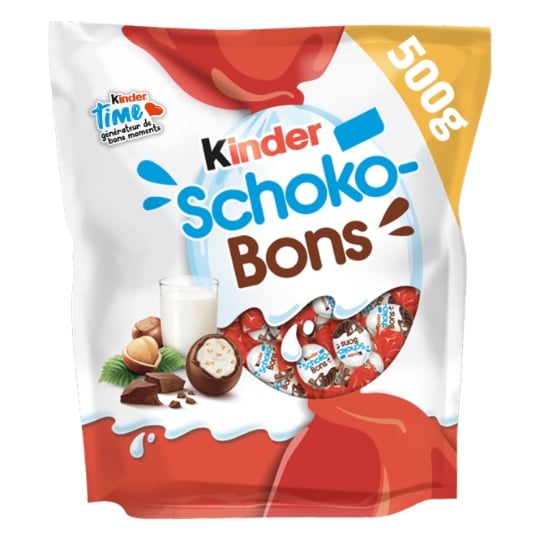Billes Chocolats Lait Noisette KINDER SCHOKO-BONS