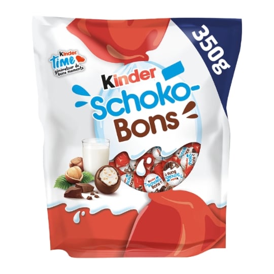 Billes Chocolats Lait Noisette KINDER SCHOKO-BONS