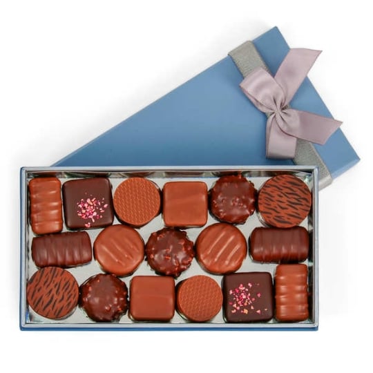 Ballotin Premium De Chocolats Noirs Et Au Lait - Ballotin De 175g (17 Choc.) BIENMANGER.COM