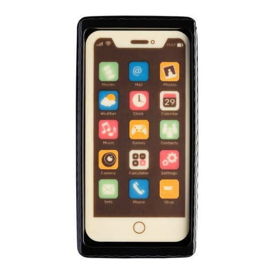 Téléphone En Chocolat Blanc - Le Téléphone De 40g BIENMANGER.COM