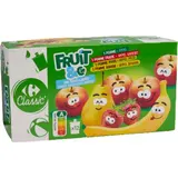 Compote assortiment s/sucres ajoutés CARREFOUR CLASSIC'