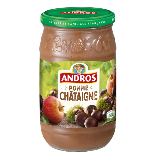 Compote pomme châtaigne ANDROS