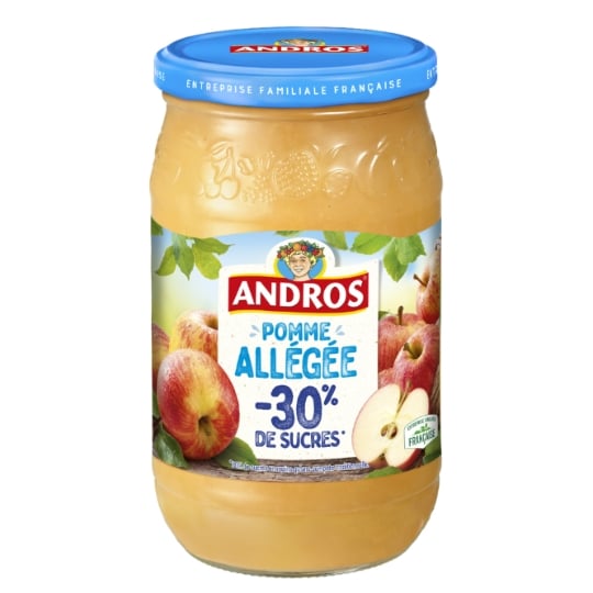 Compote pommes allégée ANDROS