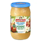 Compote pomme s/sucres ajoutés ANDROS