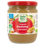 Compote Pomme Morceaux Bio JARDIN BIO ETIC