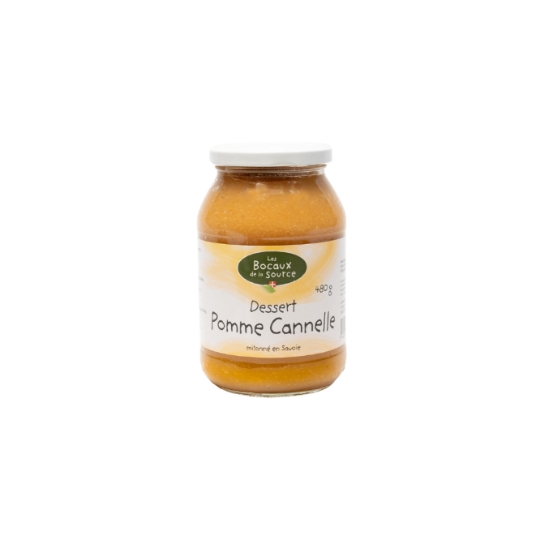 Dessert Fruitier Pomme Cannelle LES BOCAUX DE LA SOURCE