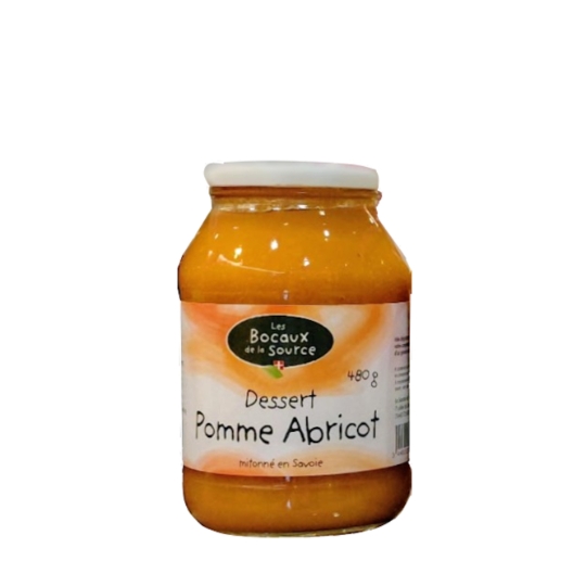 Dessert Fruitier Pomme Abricot LES BOCAUX DE LA SOURCE