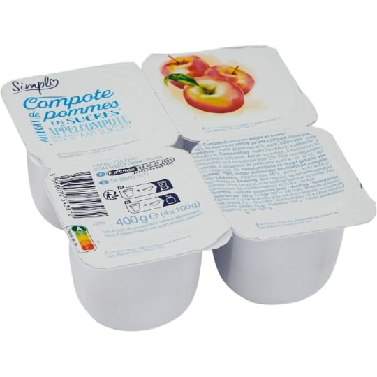 Compote de pommes SIMPL