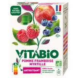 Compote Pomme, Framboise et Myrtille Antioxydant Bio VITABIO