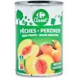 Fruits au Sirop Pêche Demi-Fruits CARREFOUR CLASSIC'