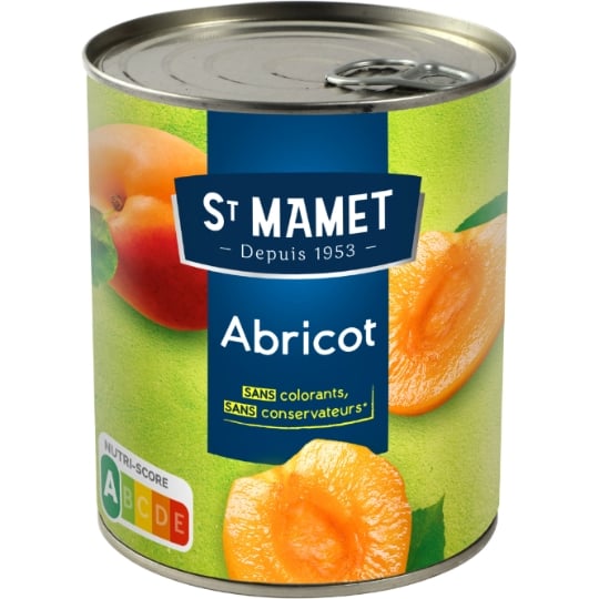 Fruits au Sirop Abricots Entiers ST MAMET