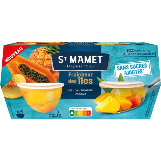 Fruits au Sirop Cocktail Fraîcheur des Iles ST MAMET