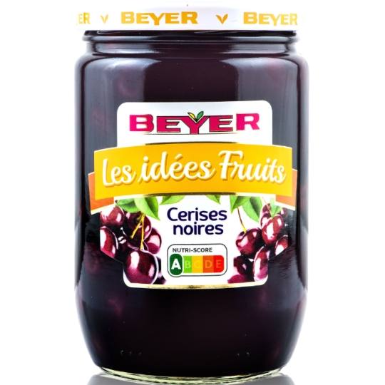 Fruits au Sirop Cerises Noires BEYER