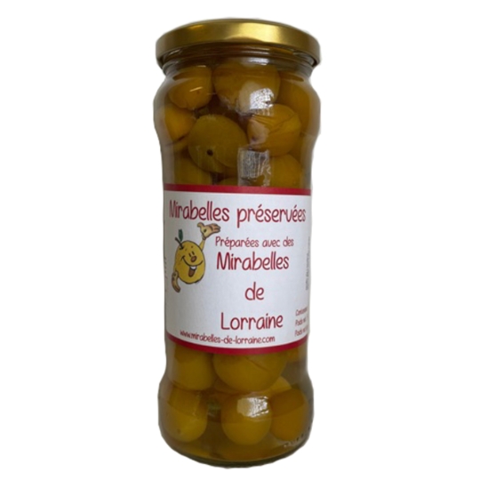 Mirabelles Préservées Préparées avec des Mirabelles de Lorraine LES SAVEURS DU COLOMBIER