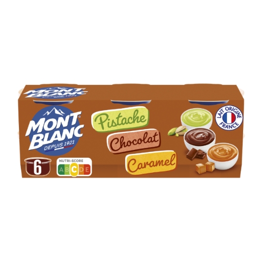 Crème Dessert Assortiment MONT BLANC