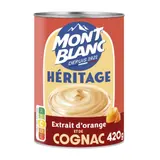 Crème dessert Héritage Recette Plaisir D'antan extrait d'Orange MONT BLANC