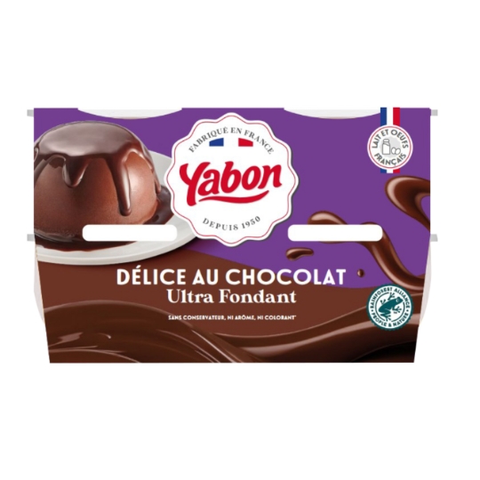 Dessert Lacté Délice au Chocolat Ultra Fondant YABON