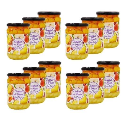 Cocktail De Fruits Au Sirop Léger AGIDRA