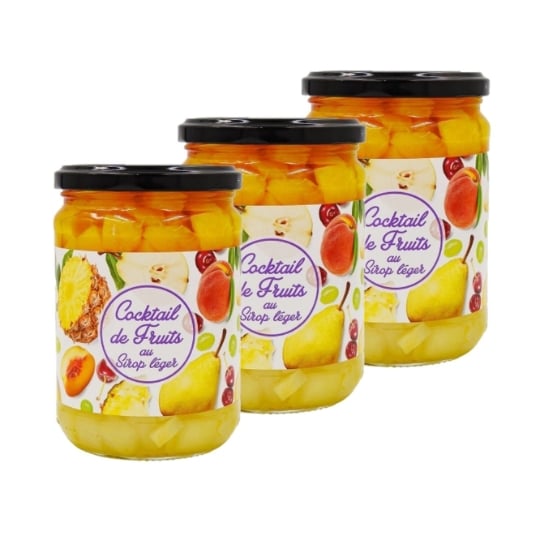 Cocktail De Fruits Au Sirop Léger AGIDRA