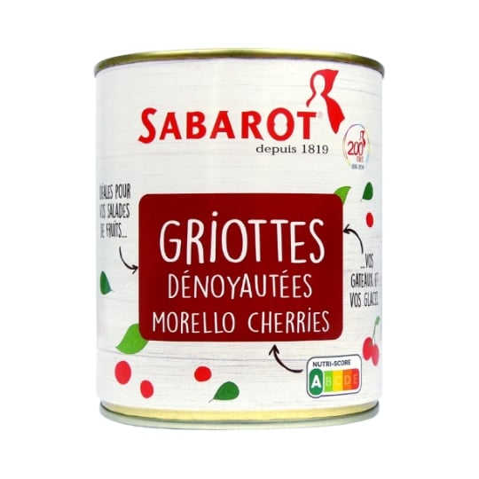 Griottes Conserve 425g - Sabarot SABAROT