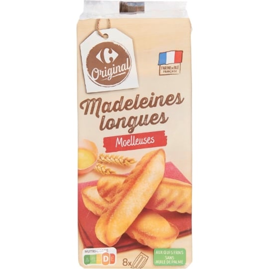 Madeleines longues CARREFOUR ORIGINAL