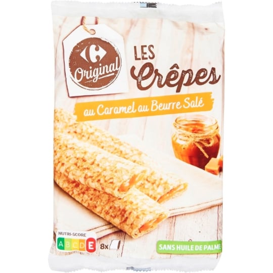 Crêpes caramel beurre salé CARREFOUR ORIGINAL