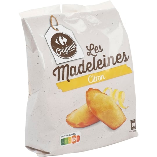 Madeleines Citron CARREFOUR ORIGINAL