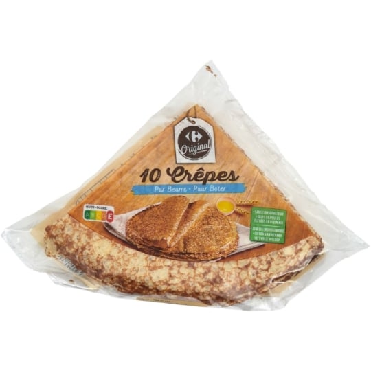 Crêpes pur beurre CARREFOUR ORIGINAL