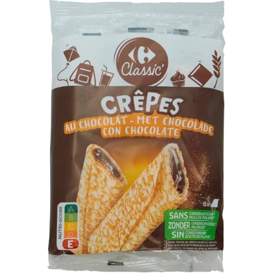 Crêpes au chocolat CARREFOUR CLASSIC'