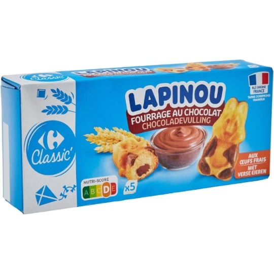 Gâteau fourré au chocolat CARREFOUR CLASSIC'