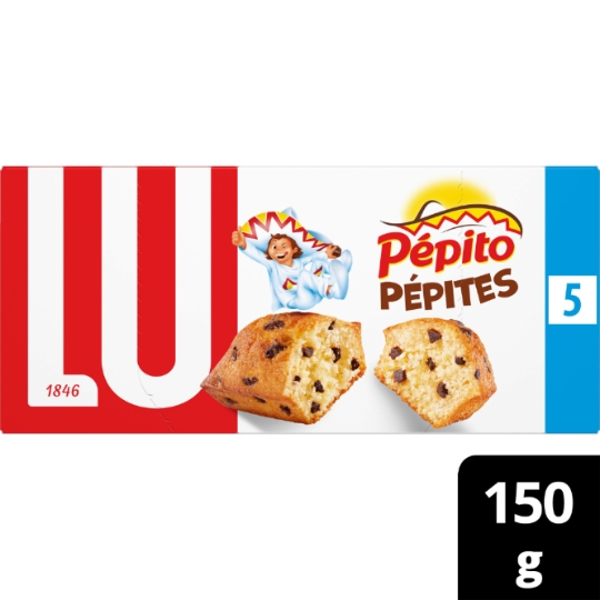 Gâteaux aux pépites de chocolat Pepito LU