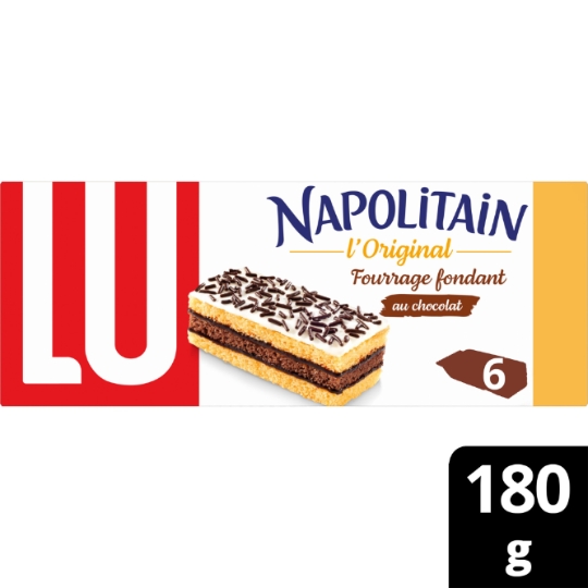 Gâteaux au chocolat L'Original Napolitain LU