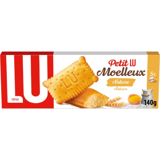 Gâteaux moelleux natures Petit Lu Moelleux LU