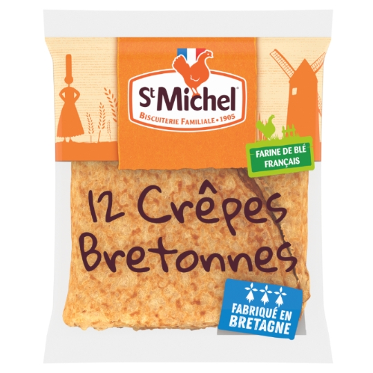 Crêpes bretonnes natures  ST MICHEL