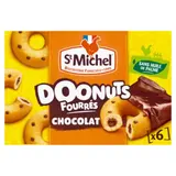 Gâteaux Doonuts Fourrés Chocolat ST MICHEL