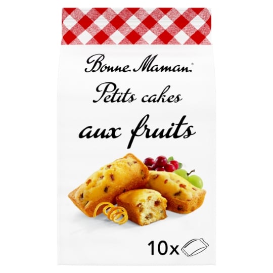 Gâteaux Petits Cakes Aux Fruits  BONNE MAMAN