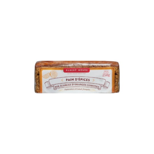 Pain d'Epices aux Ecorces d'Orange Confites ALBERT MENES