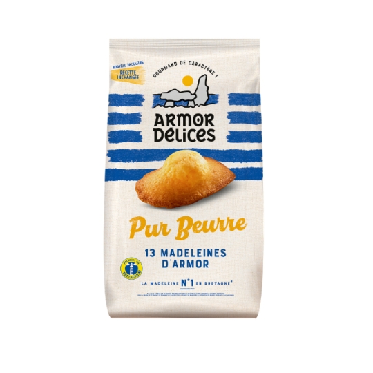 Madeleines coquilles Pur beurre ARMOR DELICE