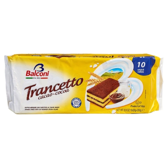 Gâteaux mini génoises cacao BALCONI